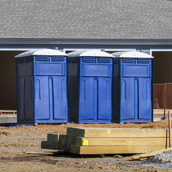 are there any restrictions on what items can be disposed of in the porta potties in St Armand NY